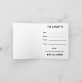 Invitation de la fête de Meerkat (Intérieur)