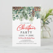 Invitation de la fête de Noël (Debout devant)