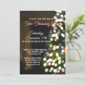 Invitation de la fête de Noël des Fêtes rouges (Debout devant)