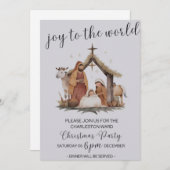 Invitation de la fête de Noël du LDS (Devant / Derrière)