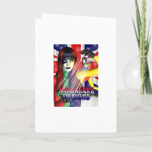 Invitation de la fête de nuit (Dos)