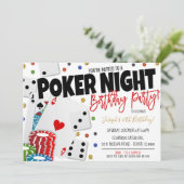 Invitation de la fête de nuit du casino (Debout devant)