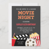 INVITATION DE LA FÊTE DE NUIT DU FILM (Devant)
