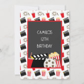 INVITATION DE LA FÊTE DE NUIT DU FILM (Dos)