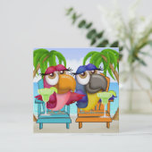 Invitation de la fête de Parrot Beach - SRF (Debout devant)