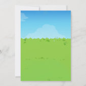 Invitation de la fête de piscine Splish Splash Poo (Dos)