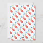 Invitation de la fête de plage du Laboratoire Jaun (Dos)