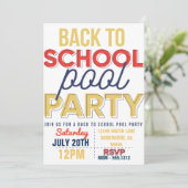 INVITATION DE LA FÊTE DE POOL (Debout devant)