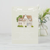 Invitation de la fête de réchauffement de la maiso (Debout devant)