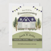 Invitation de la fête de réchauffement de la maiso (Devant)