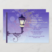 Invitation de la fête de réchauffement de la rue (Devant / Derrière)