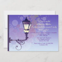 Invitation de la fête de réchauffement de la rue