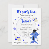 Invitation de la fête de remise de diplômes de req (Devant)