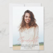 Invitation de la fête de remise de diplômes géomét (Devant)