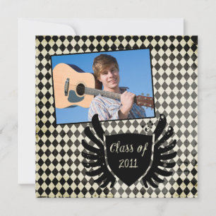 invitation de la fête de remise de diplômes photo 