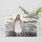 Invitation de la fête de remise des diplômes (Debout devant)