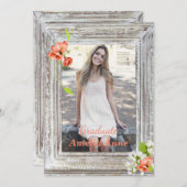 Invitation de la fête de remise des diplômes (Devant / Derrière)