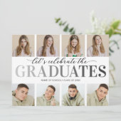 Invitation de la fête de remise des diplômes de de (Debout devant)