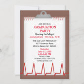 Invitation de la fête de remise des diplômes du ca (Devant)