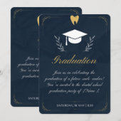 Invitation de la fête de remise des diplômes : hon (Devant / Derrière)