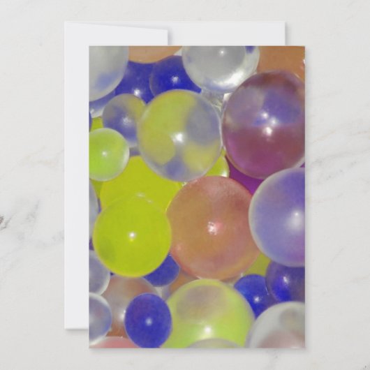 Invitation de la fête de retraite des ballons colo (Dos)