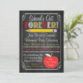 Invitation de la fête de retraite des enseignants (Debout devant)