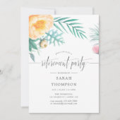 Invitation de la fête de retraite florale de la Mo (Devant)