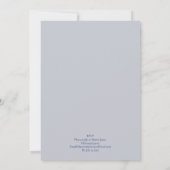 Invitation de la fête de retraite heureuse (Dos)