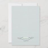 Invitation de la fête de révélation de genre sur l (Dos)