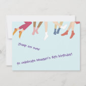 Invitation De La Fête De Saut Et De Bounce (Devant)