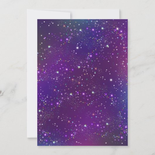 Invitation de la fête de Sleepover (Dos)