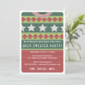 Invitation de la fête de Sweater (Debout devant)