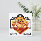 Invitation de la fête de Thanksgiving (Debout devant)