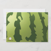 Invitation de la fête de Watermelon (Dos)