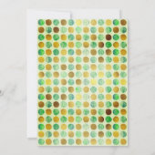 Invitation de la fête d'échange de décorations de  (Dos)