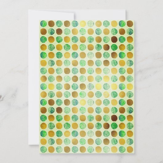 Invitation de la fête d'échange de décorations de  (Dos)