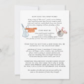 Invitation de la fête d'échange de vêtements (Dos)