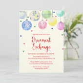 Invitation de la fête d'échange d'ornement de vaca (Debout devant)