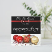 Invitation de la fête d'engagement (Debout devant)