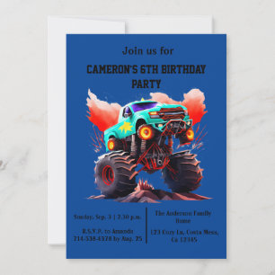 Invitation de la fête des Anniversaires de enfants