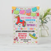 Invitation de la fête des Anniversaires de enfants (Debout devant)