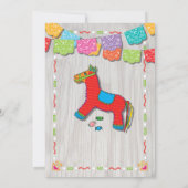 Invitation de la fête des Anniversaires de enfants (Dos)