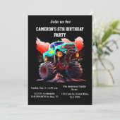 Invitation de la fête des Anniversaires de enfants (Debout devant)