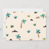 Invitation de la fête des Anniversaires de enfants (Dos)