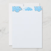 Invitation de la fête des Anniversaires de enfants (Dos)