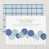 Invitation de la fête des ballons (Devant / Derrière)