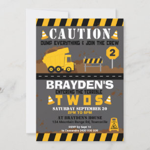 Invitation de la fête des camions à vidange 2e ann