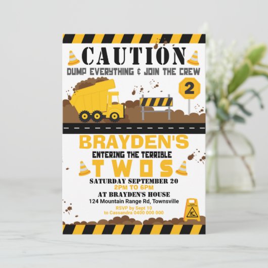 Invitation de la fête des camions à vidange 2e ann (Debout devant)