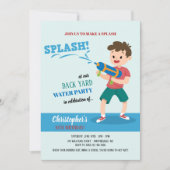 Invitation de la fête des canons à eau (Devant)