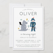 Invitation de la fête des Chevaliers et Dragons (Devant)